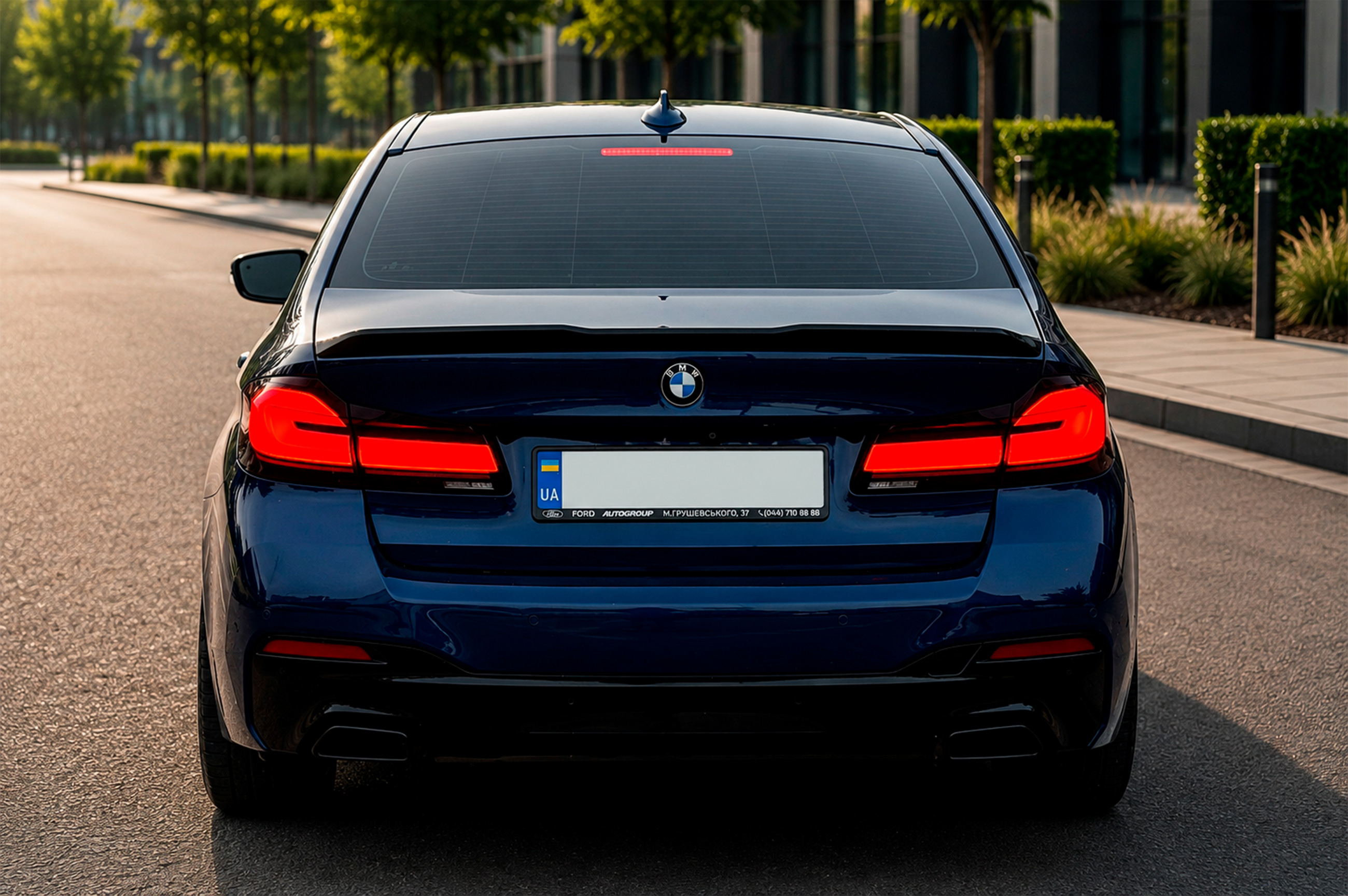 Дифузор заднього бампера MT LCI Style (для M-Sport/M5 F90)