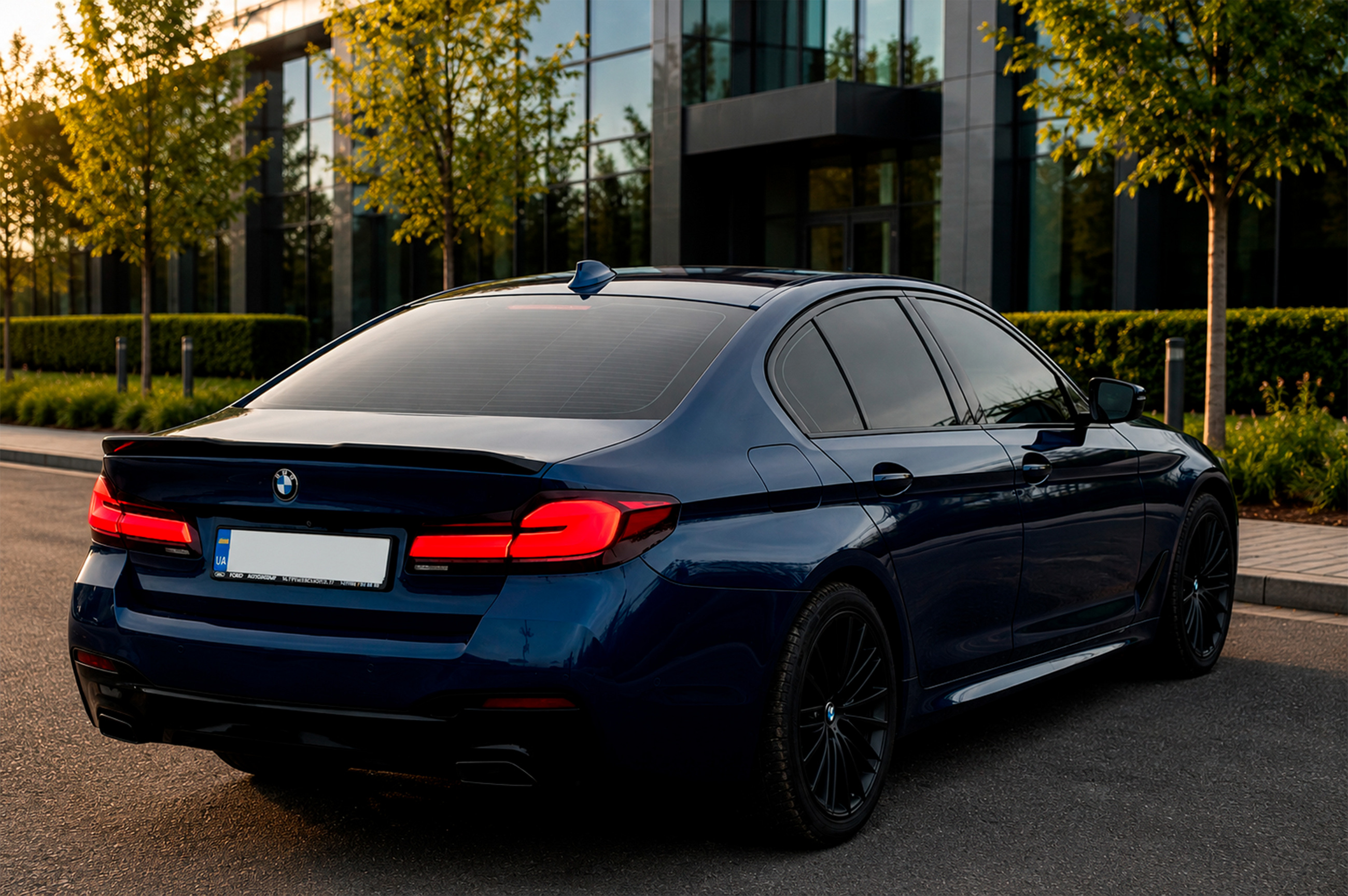 Задній бампер M-Sport/M5 (для G30)