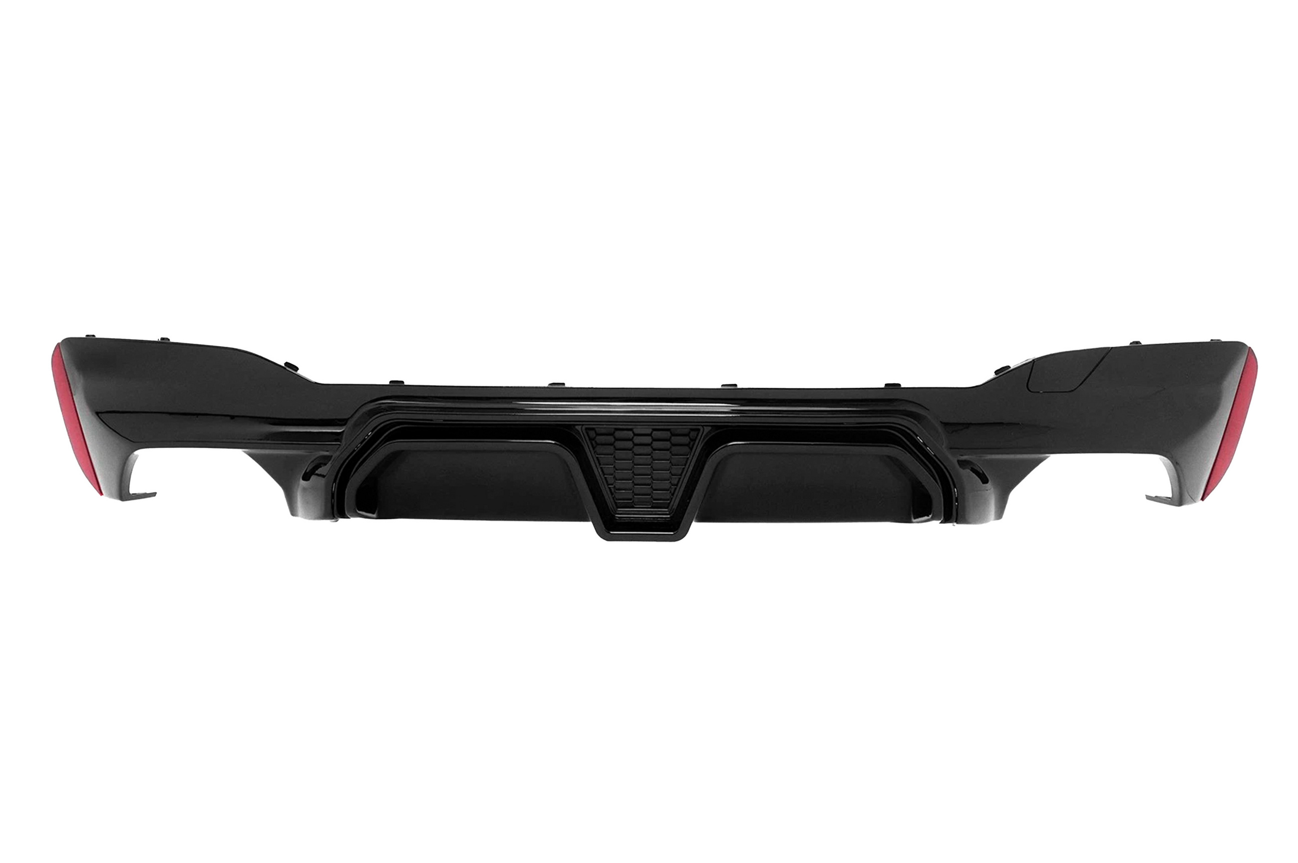 Дифузор заднього бампера CS-Style (для M-Sport/M5 F90, ABS)