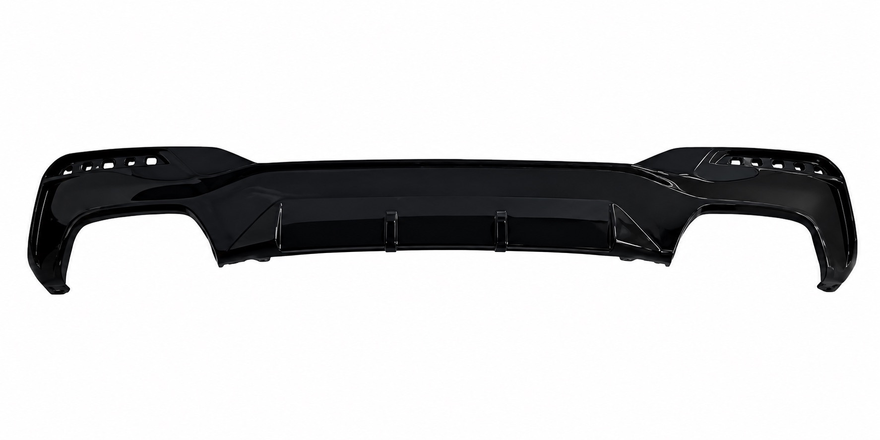 Дифузор заднього бампера MP-Style (для M-Sport/M5 F90, ABS)